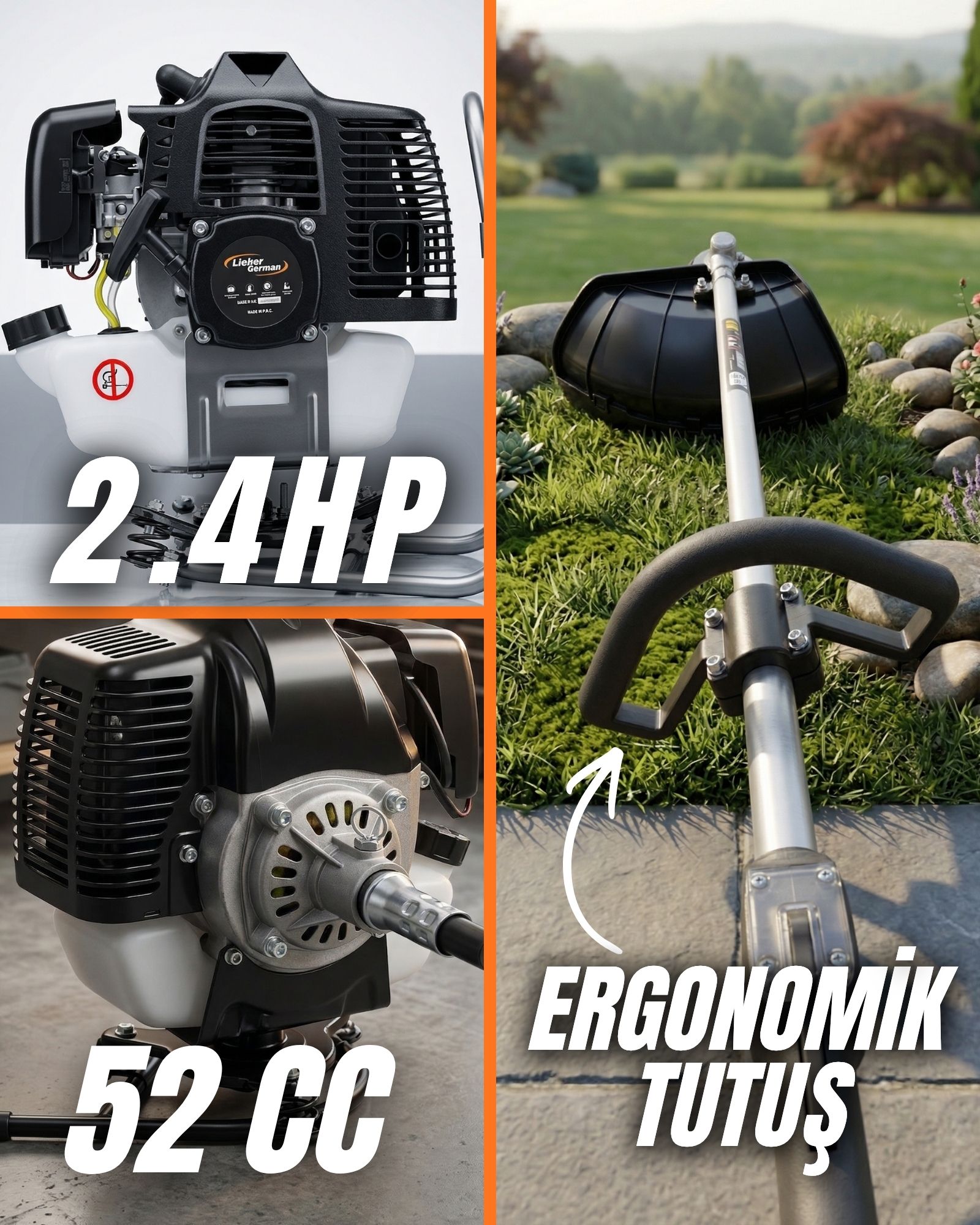 Lieber German Sırt Tipi Tırpan 2